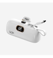 EP54 Strong ECO Friendly Lightning 4800 mAh Powerbank (Beyaz)