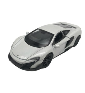 Farbu Oyuncak 1:38 Metal Çek Bırak Araba Mc Laren 43757D (Beyaz)