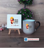 Mühendisler Günü Hediyesi Dekoratif Taş, Kupa Bardak Kırmızı Hediye (Model 9)