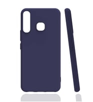 Kvy İnfinix Hot 8 Biye Silikon Kılıf (Lacivert)
