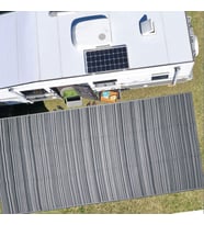 KARAVAN KAMP PİKNİK HASIRI TENTE ZEMİN HALISI 270X400 (Gri)