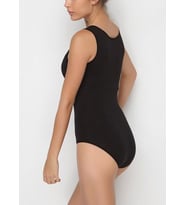 Nbb Bayan Kalın Askılı Çıtçıtlı Body Geniş Askılı Body 2940 (Siyah)