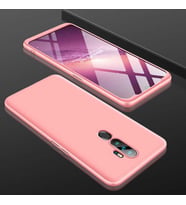 Oppo A9 2020 Kılıf Zore Ays Full Koruma Kılıf (Rose)
