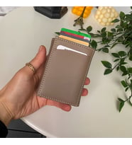 Modica® Laura - Vegan Deri RFID Korumalı Otomatik Pop-Up Mekanizmalı   (Taba)