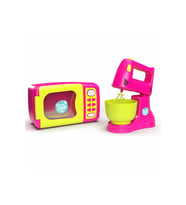 Oyuncak Mikrodalga Fırın Ve Blender Oyun Seti (Sarı)
