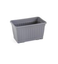 Omnipazar SO-KMB1 Kemer Balkon Saksı 6 Litre No 1 (Antrasit)