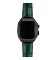 Apple Watch 7 45mm KRD-67 Kordon (Yeşil-Siyah)