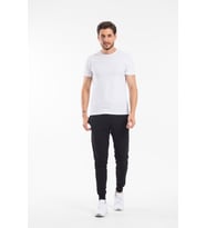 Süperlife Erkek Slim Fit  İnce Eşofman Altı SPR 20K01 (Siyah)