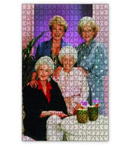 Cakapuzzle Altın Kızlar Dizi Puzzle Yapboz MDF (Ahşap) (500 Parça)