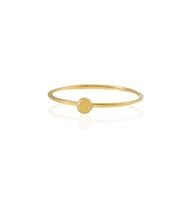 Kadir Jewellery Zirkon Taşlı Ayarlanabilir 22 Ayar Altın Kaplama Bilezik (Sarı)