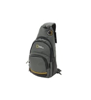 M 1006 Mega Bag Unisex Göğüs Çapraz Çanta, Body Bag (Gri)