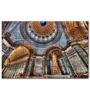 Cakapuzzle Küba'da Tarihi Yapı İçeriden Görünüm Puzzle Yapboz MDF (Ahşap) (255 Parça)