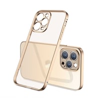 Apple iPhone 13 Pro Kılıf Zore Mat Gbox Kılıf (Gold)