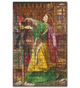 Cakapuzzle Morgan Le Fay Kral Arthur'un Koruyucusu Cadı Puzzle Yapboz MDF(Ahşap) (500 Parça)