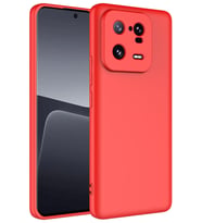 Xiaomi Mi 13 Pro Kılıf Mara Lansman İç Yüzeyi Kadife Kılıf (Kırmızı)