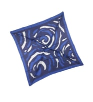 Mısırlı Eşarp Soft Pamuk Eşarp (Lacivert-Mavi)