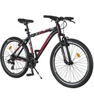 TommyBike RIVEN Alüminyum Kadro 24 Jant  21 Vites Dağ Bisikleti (Kırmızı)