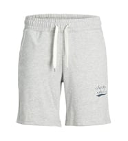 Jack & Jones Erkek Günlük Sweat Penye Spor Şort Shorts - 12228758 (Gri)
