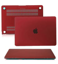 MacBook Pro Kılıf HardCase A1286 2008/2012 ile Uyumlu Koruyucu Kılıf (Bordo)
