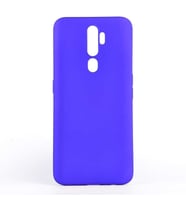Oppo A5 2020 Kılıf Soft Mat Premier Case (SAKS MAVI)
