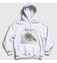 Presmono Unisex Beyaz Time Dream Theater Kapüşonlu Sweatshirt 144690tt (Beyaz)