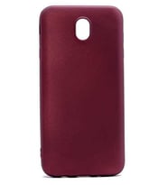 Samsung Galaxy J730 Pro Kılıf Soft Mat Premier Case (Mürdüm)
