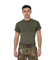 Micro Kısa Kol Asker Tişörtü - Askeri Malzeme (Haki)