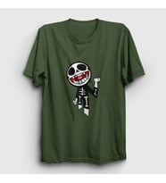 Presmono Unisex Sarı Bonesy Gorillaz T-Shirt 54236tt (Haki)