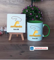 Antrenör Dekoratif Taş, Kupa Bardak Kırmızı Hediye (Model 13)