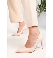 New Angel 1920 Kadın Klasik Stiletto (Ten)