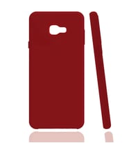 Kvy Samsung Galaxy J7 Prime Biye Silikon Kılıf (Kırmızı)