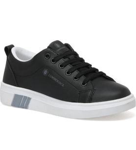 Lumberjack Tina 3Fx Rahat Taban Cilt Kadın Sneaker (Siyah)