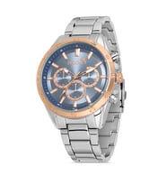 Polo Air Spor Erkek Kol Saati PL-0840Ex (Mavi-Rose Gold )