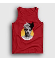 Presmono Unisex Sarı Sun XXXTentacion Atlet 48896tt (Kırmızı)