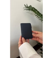 Unısex Hakiki Deri Cüzdan & Kartlık 3704 (Lacivert)