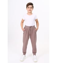 Toontoy Erkek Çocuk Baskılı Eşofman Alt (Acı Kahve)