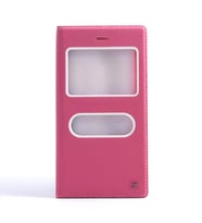 Galaxy S7 Kılıf Dolce Kapaklı Kılıf (Pembe)