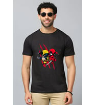 Xmen Deadpool Film T-shirt (Siyah)