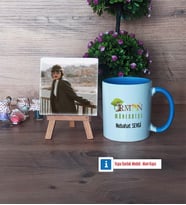 Orman Mühendisi Fotoğraflı Dekoratif Taş, Kupa Bardak Beyaz Hediye (Model 4)