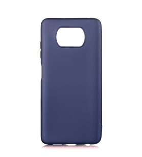 Xiaomi Poco X3 Kılıf Soft Mat Premier Case (Lacivert)
