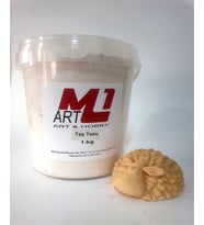 M1 ART Kokulu Taş Tozu 1kg - (kokusuzdur) (Turuncu)