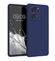 Microsonic Matte Silicone Xiaomi Mi 13T Pro Kılıf Siyah (Lacivert)