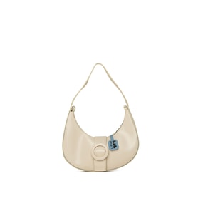 BAGMORİ Oval Aksesuarlı Oval Baget (Krem)