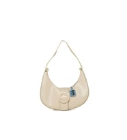 BAGMORİ Oval Aksesuarlı Oval Baget (Krem)