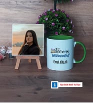 Matematik Mühendisi Fotoğraflı Dekoratif Taş, Kupa Bardak Beyaz Hediye (Model 14)