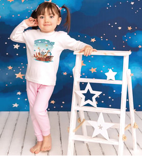 Pia Baby GL2019 İsme Özel Çocuk Pijama Takımı 1-8 Yaş (Pembe)