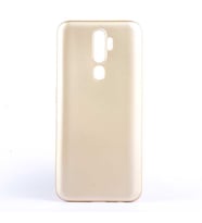 Oppo A5 2020 Kılıf Soft Mat Premier Case (Gold)