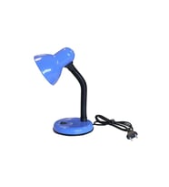 Mobgift Spiralli Retro Çalışma Öğrenci Masa Lambası (Mavi)