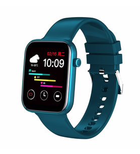 ZCWATCH V0821 Unisex  1.7''Renkli HD TFT Ekran Spor Ve Sağlık (Mavi)