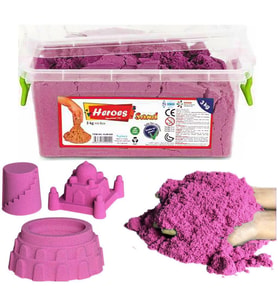 KİNETİK KUM 5000 GR. KUTULU KUM-028 (Pembe)